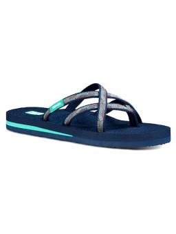 Teva | Olowahu Slipper Women | Waterfall Navy Multi